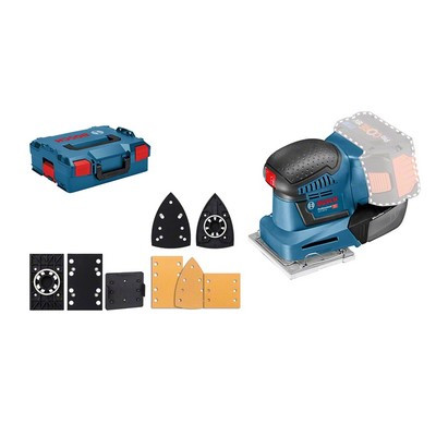 Bosch Akku-Schwingschleifer GSS 18V-10 ohne Akku in L-BOXX