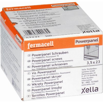 FC-Powerpanel TE screws 3.5x23mm 500 pieces