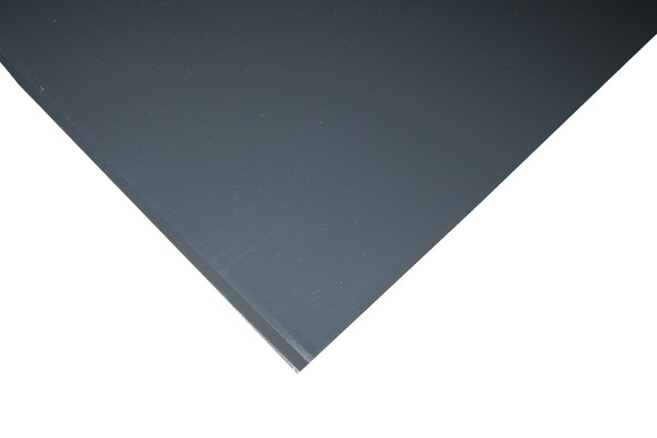 Aluminum sheet metal anthracite 3000x1250x0.77mm RAL 7016