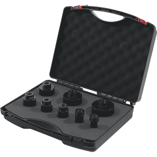 Diewe Bohrkronenset Black Edition 9 Kronen + 1 Trennscheibe für FSZ