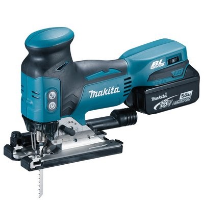 Makita Akku-Pendelhubstichsäge 18V/5.0Ah m. 1 Akku und Ladegerät im MAKPAC