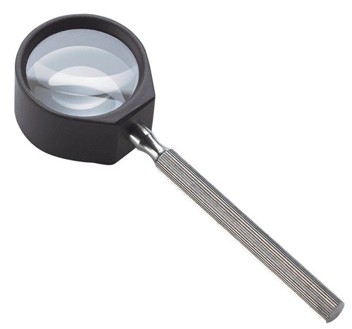 Handheld magnifier Tech-Line magnification 8x Swiss lens diameter 28mm