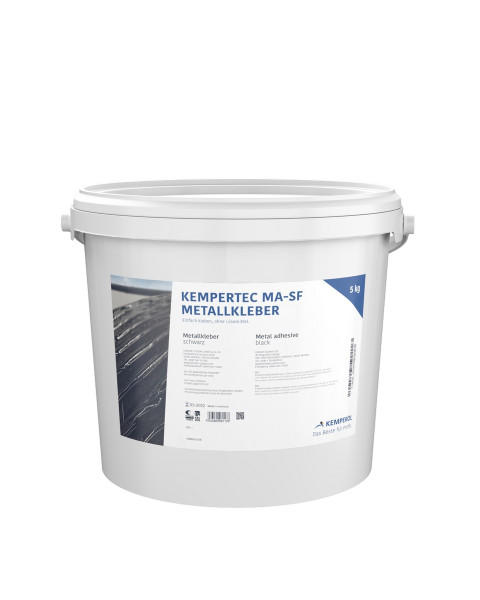 KEMPERTEC® MA-SF Metallkleber schwarz 10kg