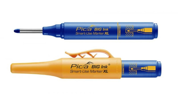 Pica Big-Ink Marker Smart-Use XL blau Permanent-Marker u. Tiefloch
