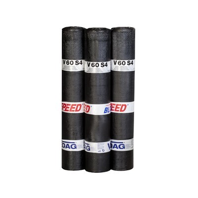 VEDATECT V 60 S4 blank talkumiert Bitumen-Schweissbahn 5.00qm Rolle