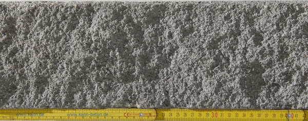 Abdeckplatte Vermont 60x35x8cm grau gebr. kugelgest.