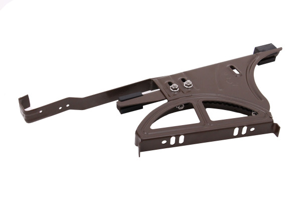 LEH PB UNI-Laufsteghalter 250mm z. Einhängen dunkelbraun