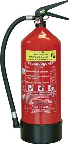Schaumlöscher FLS 3460 6l f. A/B/F rot