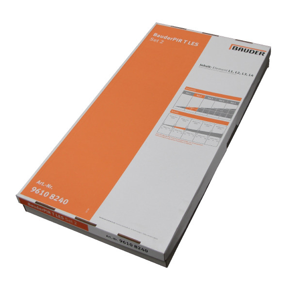 BauderPIR T LES - Set 2 Linienentwässerungssystem