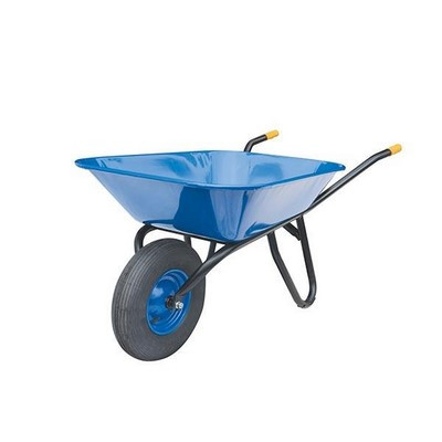 müba Schubkarre Fagro F85 blau lackiert Kugellagerrad 400x100mm - 72600