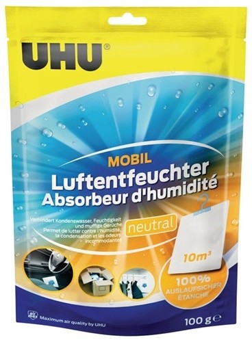 Luftentfeuchter UHU airmax MOBIL 100g Btl.UHU