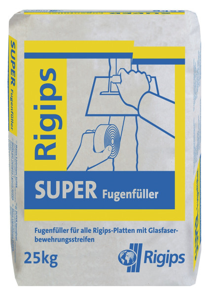 Rigips SUPER Fugenfüller 25kg Sack Füll- und Feinspachtel