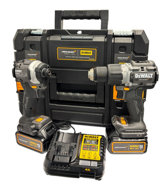 SBD DEWALT x McLaren F1 Team 18V XR Akku-Kombopack inkl. Akkus