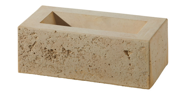 Grundelement Travino Walling 40x20x15cm sandstein. strukturiert
