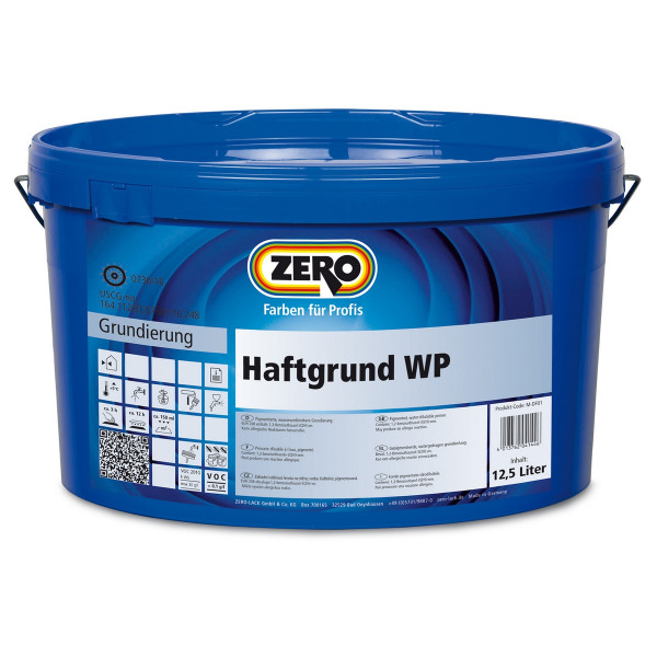 Zero Haftgrund WP 12.5 Liter Grundierfarbe weiß matt