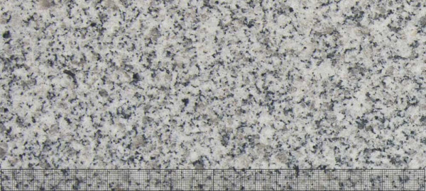 Delta Granit floor tile G603 JM 90x90x3 OF brushed, smooth edges, light grey