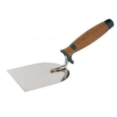 Triuso Gipserspachtel gekröpft 80mm Serie Kork rostfrei