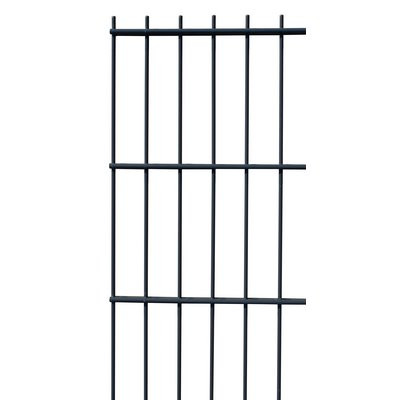 Doppelstabmatte 2500x1030mm vz anthr. Maschenweite 50x200mm DS 8/6/8mm