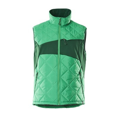 MASCOT® Winter Vest with CLIMASCOT® light grass green/green size M
