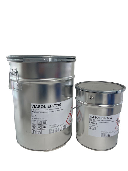 VIASOL EP-T703 transparent 25kg 2K-EP Grundierung und Mörtelbindemittel