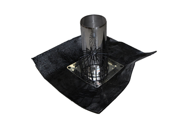 Icopal Aufstock/Ablaufelement DN125 Ø125mm - Rohrlänge: 300mm