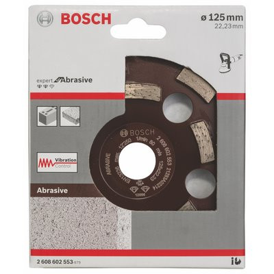 Diamentowa tarcza garnkowa Bosch Expert Abrasive 125x22,23x4,5mm