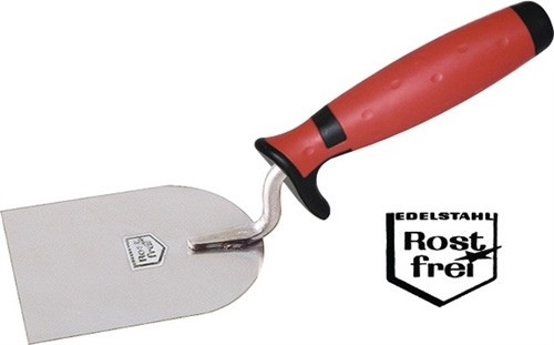 Berner Putzkelle rostfrei. m. 2K-Griff universal. Breite60mm