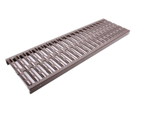 LEH PB Sicherheits-Laufrost 250x800mm dunkelbraun