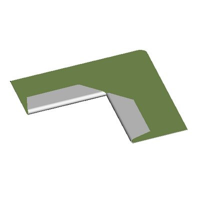 Kimmel JS-16 Innenecke f. Wandwinkel MI-22 weiß ähnl. RAL 9010