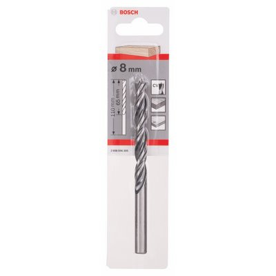 Bosch wood twist drill standard 8x75x117mm