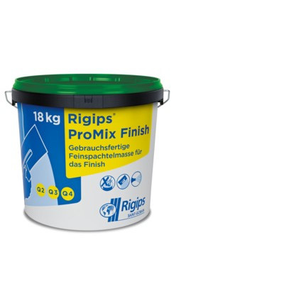 Rigips ProMix Finish 18kg Eimer Feinspachtelmasse gebrauchsfertig