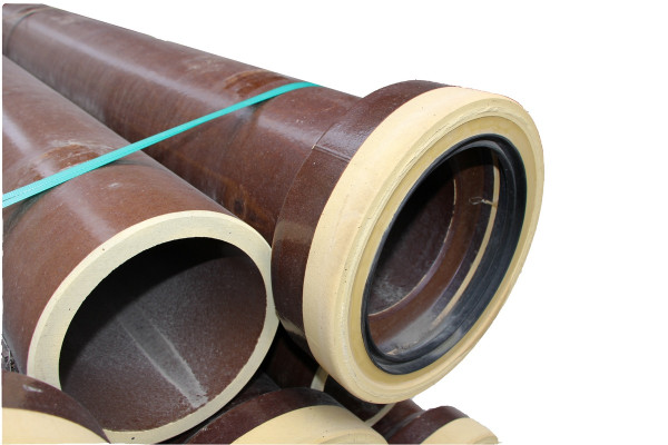 Steinzeug-Rohr DN 200 BL. 100cm Normallast Steckmuffe L