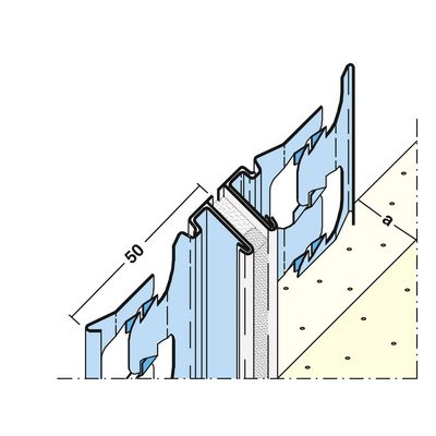 Maisch Putzabschlussprofil 20mm 2.5m 01222 250,0 10 - Aussen