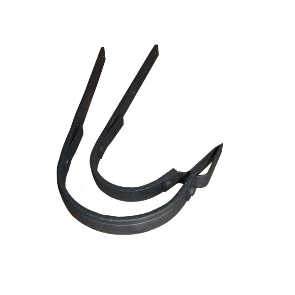 PREFA gutter hook 25 P.10 anthracite