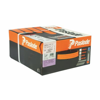 ITW Paslode Streifennägel 34° papiergeb. 2.8x75mm Pack IM90 RS Galv+ (2500 St.)
