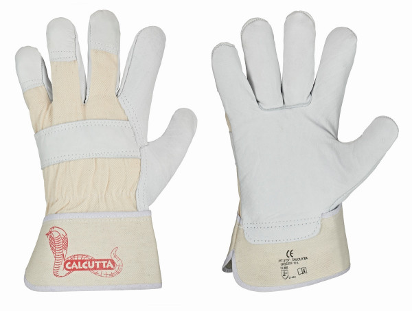 CALCUTTA STRONGHAND® Handschuhe Rindvollleder naturfarben Gr. 10.5