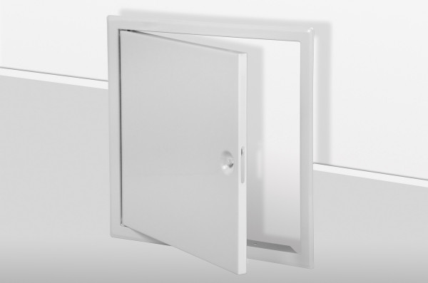 Stalowe klapy inspekcyjne Knauf BASIS 200x200mm do montażu na suficie/ścianie
