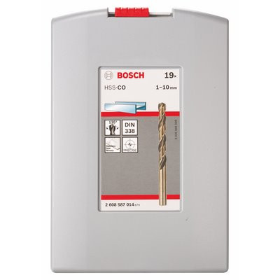 Bosch ProBox Metallbohrer-Set HSS-CO 19tlg.