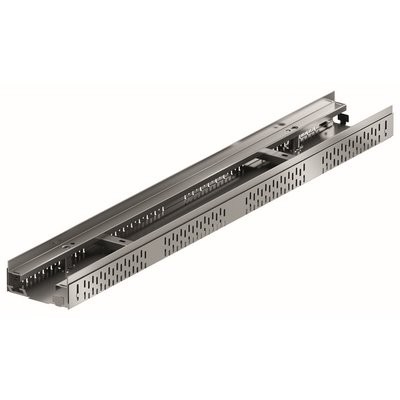 ACO Profiline VZ Rinnenelement o. Rost Höhenverstellbar 500x100x55-78mm