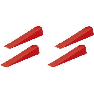 Triuso Fliesenkeile Kunststoff 250 Stück 30x6x0-5mm