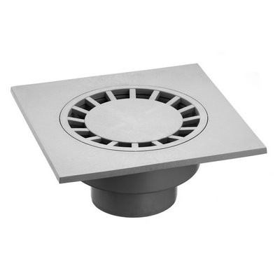 Upmann yard drain 15x15cm DN 50/75mm vertical - 80361