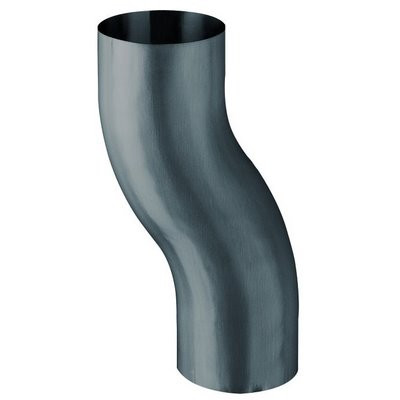 Ned Zink Nova vorpatiniert Sockelknie Ø 100mm