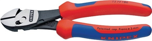 Hochleistungsseitenschneider TwinForce® DIN ISO 5749 L.180mm pol.2K-Hülle KNIPEX