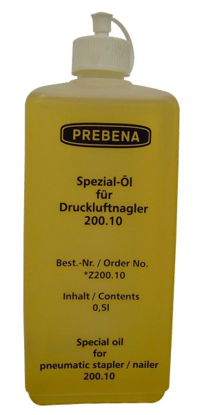 Prebena Spezialöl Z200.10 0.5l für Druckluftnagler