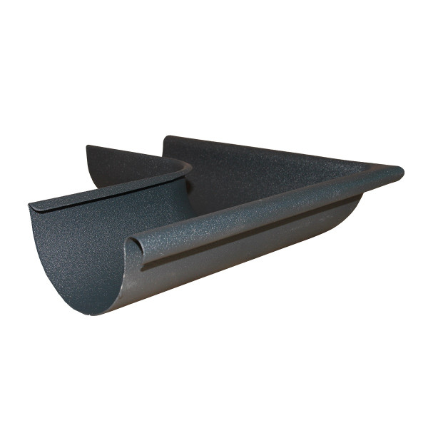 PREFA gutter angle 33 P.10 anthracite outside