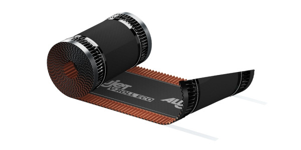 ALUJET V-Roll ECO rot 5m First- und Gratrolle Breite 310mm