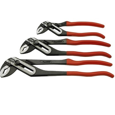 VBW Wasserpumpenzange FastGRIP 240mm -182010 brüniert roter Kunststoffüberzug