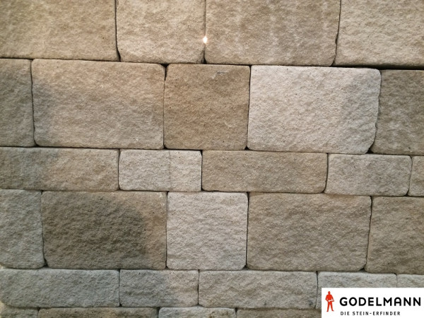 GDM MOLINALINE Set antik DTE100 Set-Höhe 20cm Kalkstein-Dunkel