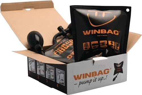 Mounting cushion Winbag load capacity 135 kg 4 pieces in plastic black box