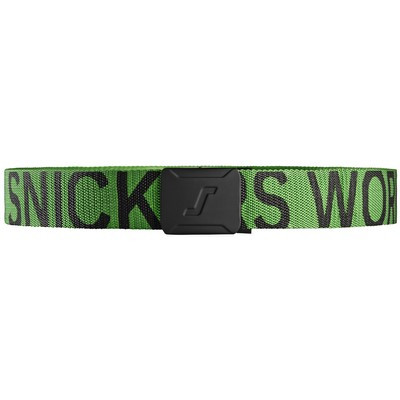 Snickers Workwear SWW Logo Gürtel Hosengürtel One size apple green/black